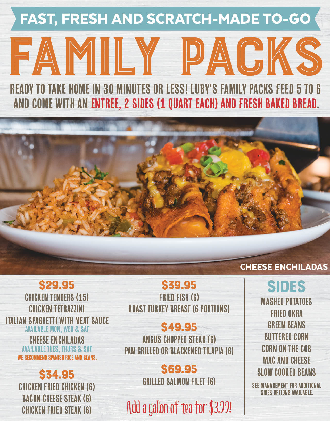 istat menus family pack